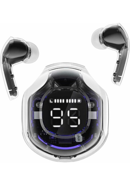 Kulak Içi Bluetooth Kulaklık Anc Enc Özellikli Şarj Göstergeli Kablosuz Kulaklık
