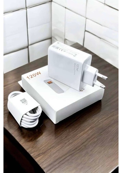 120W Şarj Aleti Type-C Uyumlu Turbo Şarj Aleti