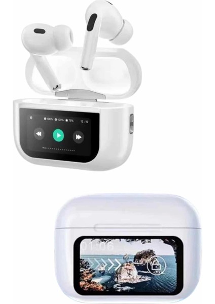 Dokunmatik Ekranlı Anc/enc Yeni Nesil Pro Bluetooth Kulaklık Dokunmatik Ekran