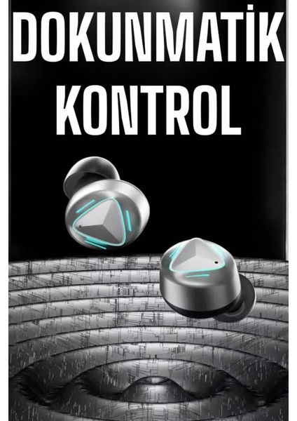 Oyuncu Kulaklığı Bluetooth Bağlantılı Anc Özelliği 5.0 Bluetooth