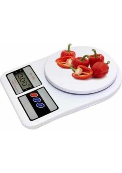 Mutfak Tartısı Dijital Göstergeli Hassas Tartı 10 kg Kapasiteli