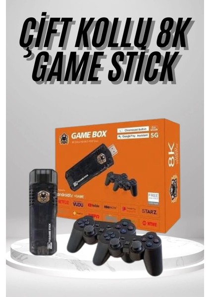 8k Ultra Hd Game Box 36500 Oyunlu Game Stick Oyun Konsolu