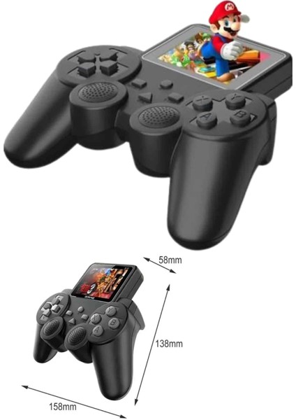 S10 Gamepad 520 Oyunlu Klasik Taşınabilir Retro Oyunlar Oyun Konsolu El Atarisi