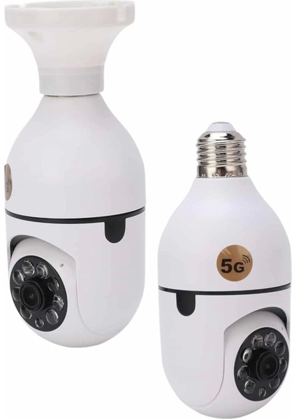 Güvenlik Kamerası Wi-Fi Özellikli 360 Derece Full Hd 1080P Ampül Kamera