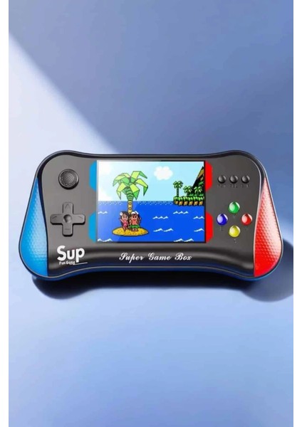 Gamepad Joystick 500 Oyunlu Retro Oyun Konsolu Tv Bağlantı Özellikli 2 Kişilik Destekli
