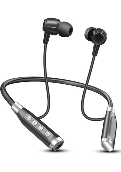 Boyun Bantlı Kulak Içi Kablolu Yüksek Ses Kaliteli Bluetooth Kulaklık