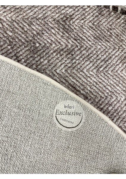 Vizonkahve Jüt Sisal Görünüm Kaymaz Taban Yuvarlak Halı fırsatları