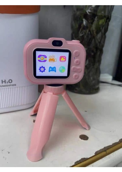 Ayaklı Mini Fotoğraf Makinesi Çocuk Için Eğitici Video Kamera (Kopya)