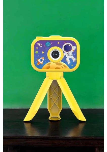 Ayaklı Mini Fotoğraf Makinesi Çocuk Için Eğitici Video Kamera (Kopya)