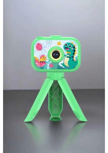 Ayaklı Mini Fotoğraf Makinesi Çocuk Için Eğitici Video Kamera (Kopya)