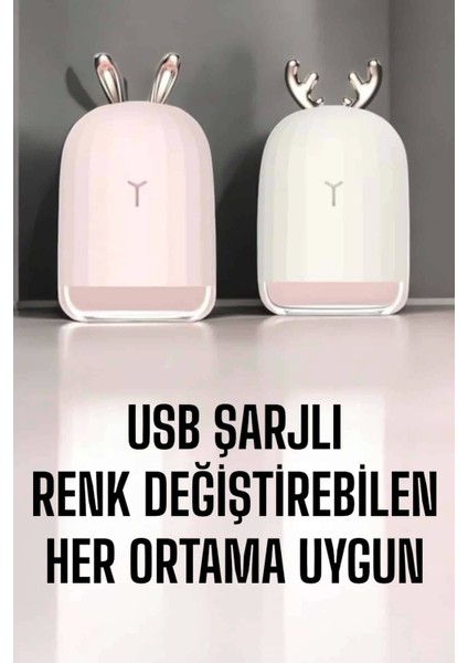 Hava Nemlendirici Aromaterapi Hava Temizleyici Renk Değiştirebilen