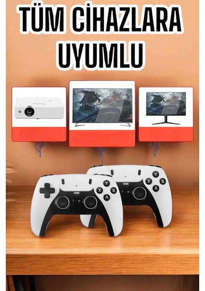 Joystick Çift Kollu Oyun Kolu Retro Oyun Yüksek Çözünürlüklü 3D Game