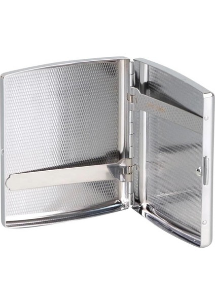 Krom Rengi Metal Sigara Tabakası - 600903
