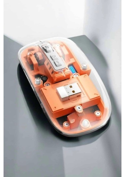 Sessiz Kablosuz USB Girişli Mouse Fare Yüksek Performanslı