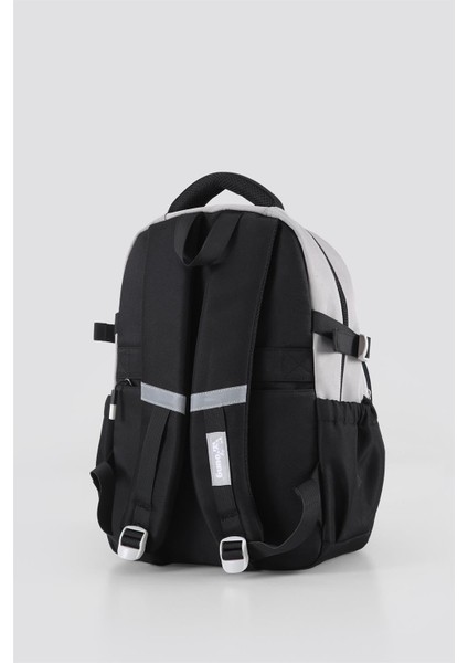 Ortopedik ve Suya Dayanıklı Siyah Okul Sırt Çantası (51944)