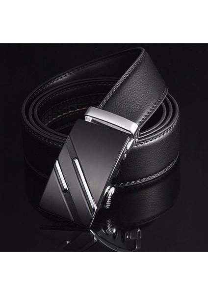 2022 Ünlü Marka Kemer Yeni Erkek Otomatik Toka Deri Erkek Kemeri 3.5cm Lüks Kemerler Erkekler Için Ceinture Homme MEN39S Kemerler (Yurt Dışından)