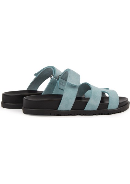 Kadın Bantlı Süet Terlik 215516