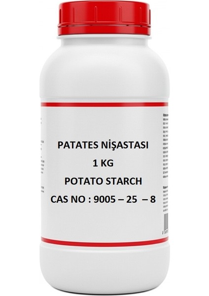 Patates Nişastası 1 Kg - Potato Starch (Cas No: 9005-25-8)