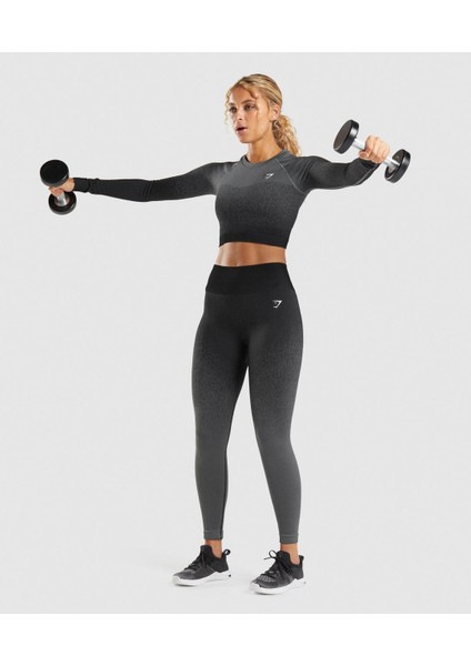 Femora Adapt Ombre Siyah Seamless Üçlü Takım