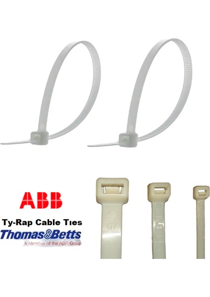Cable Tıe Plastıc Clamp Black 3MMX200MM