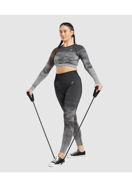 Femora Adapt Ombre Siyah Seamless Üçlü Takım