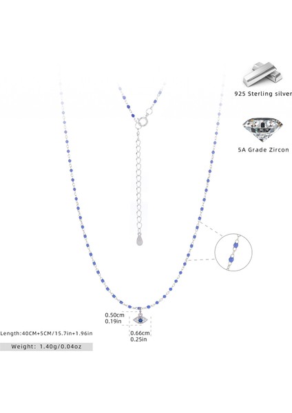 S925 Ayar Gümüş Çok Yönlü Sade Moda Niş Tasarım Kolye (Yurt Dışından)