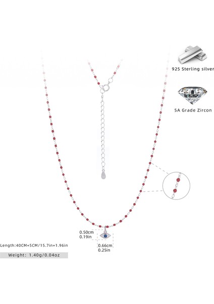 S925 Ayar Gümüş Çok Yönlü Sade Moda Niş Tasarım Kolye (Yurt Dışından)