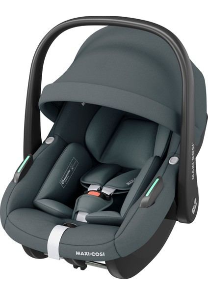 Lara2-Pebble S Tek Elle Katlanabilen Ultra Kompakt Seyahat Sistem Bebek Arabası Grey-Graphite