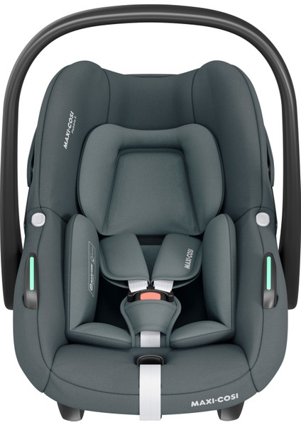 Lara2-Pebble S Tek Elle Katlanabilen Ultra Kompakt Seyahat Sistem Bebek Arabası Grey-Graphite