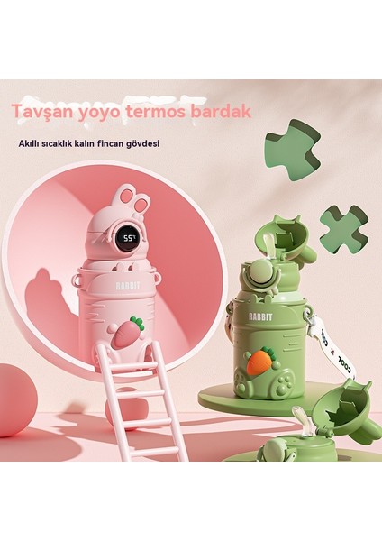 316不锈钢兔YOYO数显保温杯 (Yurt Dışından)