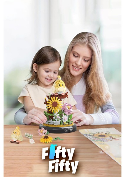 Panlos Yko Serisi Dekoratif ve Koleksiyonluk Papağan Modeli 958 Parça Yapım Seti -FFP1281 modelleri