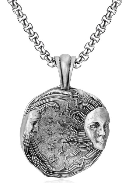 Çift Kolyeler Avrupa ve Amerika Birleşik Devletleri Kolyeler Erkek ve Kadın Takıları Hip-Hop Kolyeler Hafif Lüks Niş (Yurt Dışından)