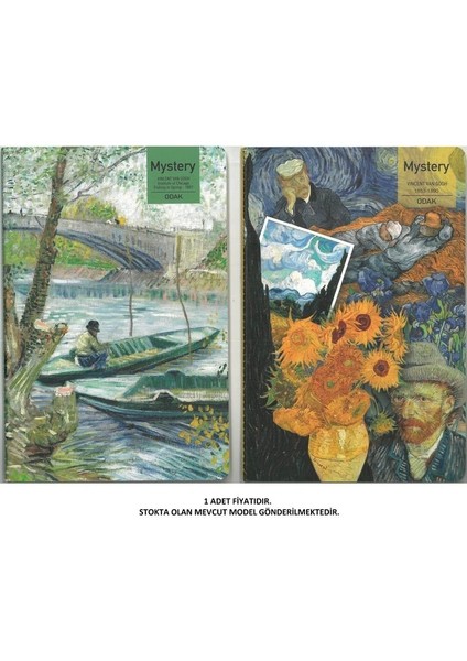 777-271 Mystery 16X24 Iplik Dikişli Noktalı Defter 56 Yp