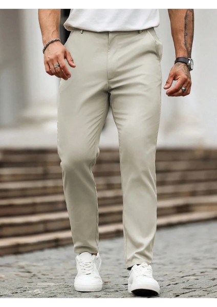Casual Regular Fit Erkek Chıno Pantolon