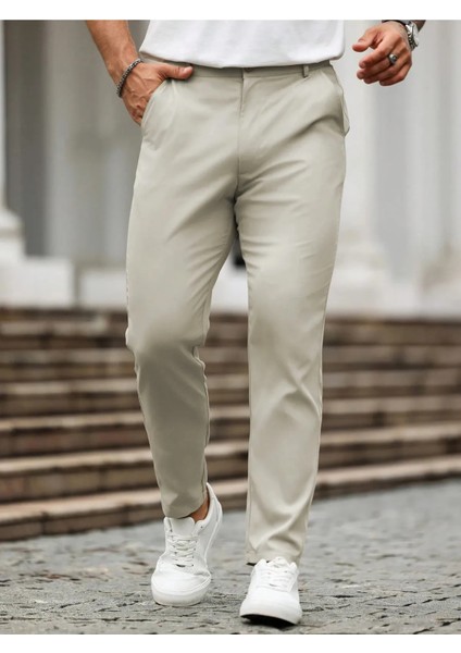 Casual Regular Fit Erkek Chıno Pantolon