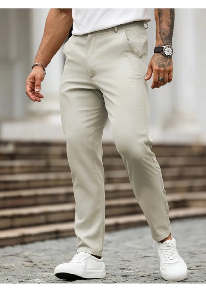 Casual Regular Fit Erkek Chıno Pantolon