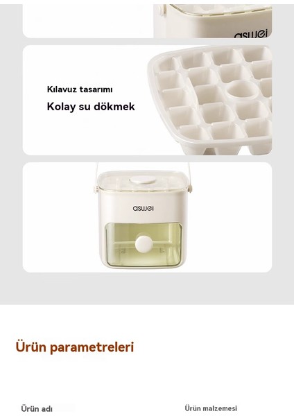 Basın Buz Kabı Buz Küpü Kalıp Buz Kutusu Dondurulmuş Buz Hokeyi Eseri (Yurt Dışından)
