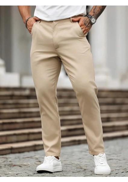 Casual Regular Fit Erkek Chıno Pantolon
