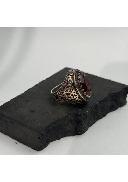 Garnet Kırmızı Paraiba Yüzük