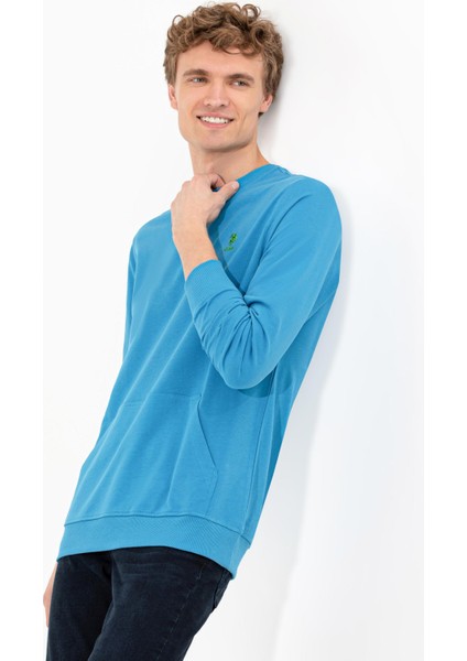 Erkek Kobalt Mavi Sweatshirt 1454340 fiyatları