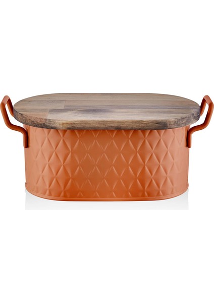 Prizma Ekmek Saklama Kabı Terracota 40X22X18 cm modelleri