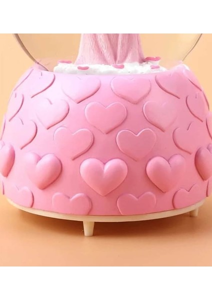 Kişiye Özel Mesajlı Işıklı Peri Kızı Melek Kar Küresi fırsatları