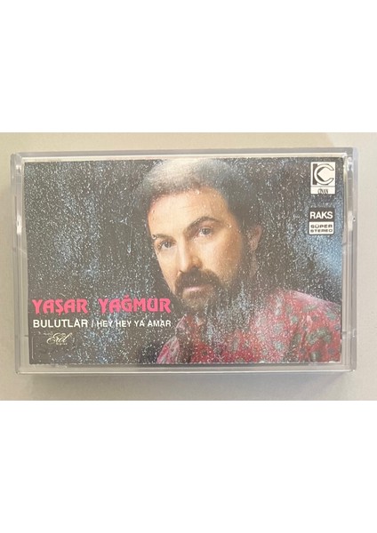 Yaşar Yağmur Bulutlar / Hey Hey Ya Amar Kaset (Orjnal Dönem Kağıt Baskı Kaset)
