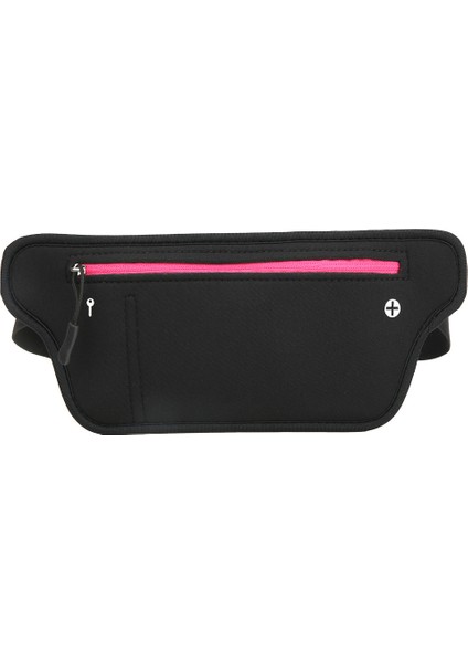 Açık Hava Neoprene Spor Koşu Dar Bel Çantası Paketi Mağaza Telefon Cüzdangül Kırmızısı (Yurt Dışından)