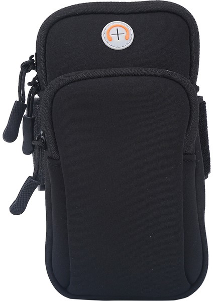 Açık Spor Koşu Koşu Egzersiz Spor Kol Bilek Kılıfı Kol Bandı Telefon Kılıfı Çanta Siyah (Yurt Dışından)