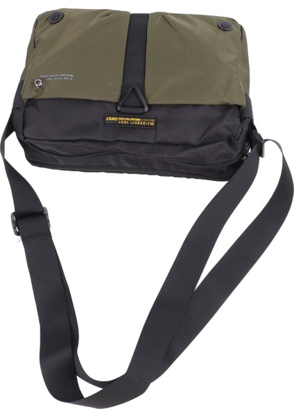 Yeşil Adam Omuzdan Askili Çanta Oxford Kumaş Çok Katmanlı Su Geçirmez Omuzdan Askili Çanta Messenger Satchel Çanta (Yurt Dışından)
