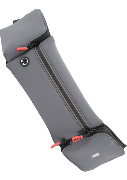 Koşu Bel Paket Çantası Hidrasyon Kemer Su Şişesi Tutucu Kılıfı Su Geçirmez Yürüyüş Tırmanma Için Açık Spor Spor Gri (Yurt Dışından)
