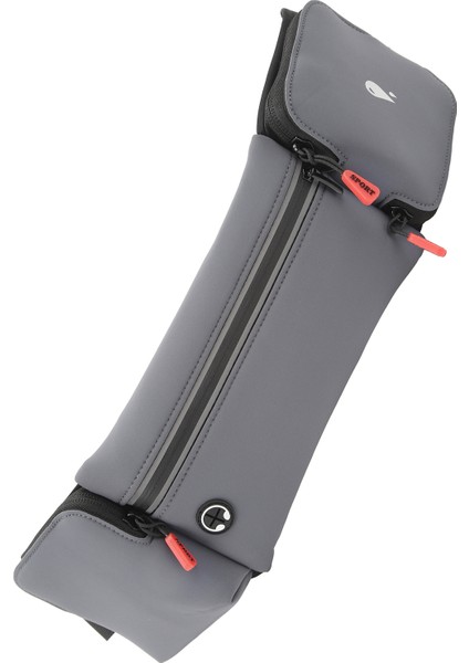 Koşu Bel Paket Çantası Hidrasyon Kemer Su Şişesi Tutucu Kılıfı Su Geçirmez Yürüyüş Tırmanma Için Açık Spor Spor Gri (Yurt Dışından)