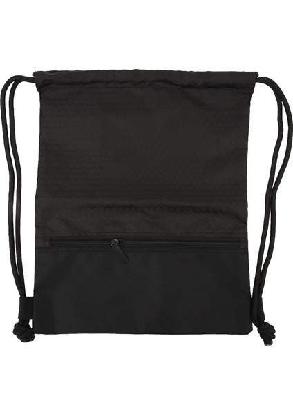 Siyah Büzgülü Sırt Çantası Su Geçirmez Ipli Çanta Su Geçirmez Spor Spor Çanta Erkekler Kadınlar Için 44X36CM (Yurt Dışından)