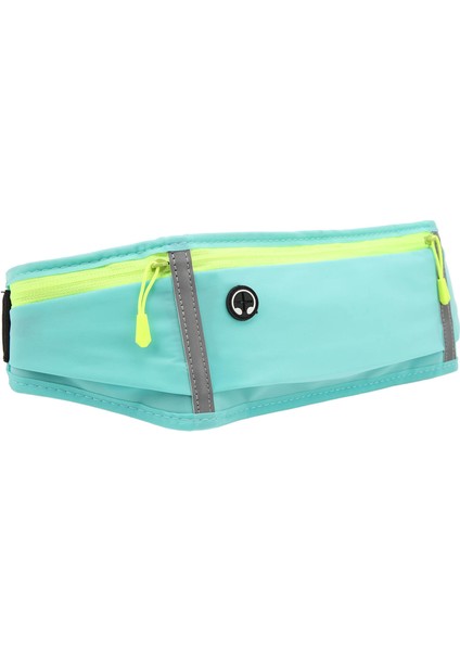 Koşu Kemeri Büyük Kapasiteli Çok Cepler Boyutu Ayarlanabilir Su Geçirmez Mini Koşu Bel Çantası Kulaklık Deliği ile Gök Mavisi (Yurt Dışından) indirimleri